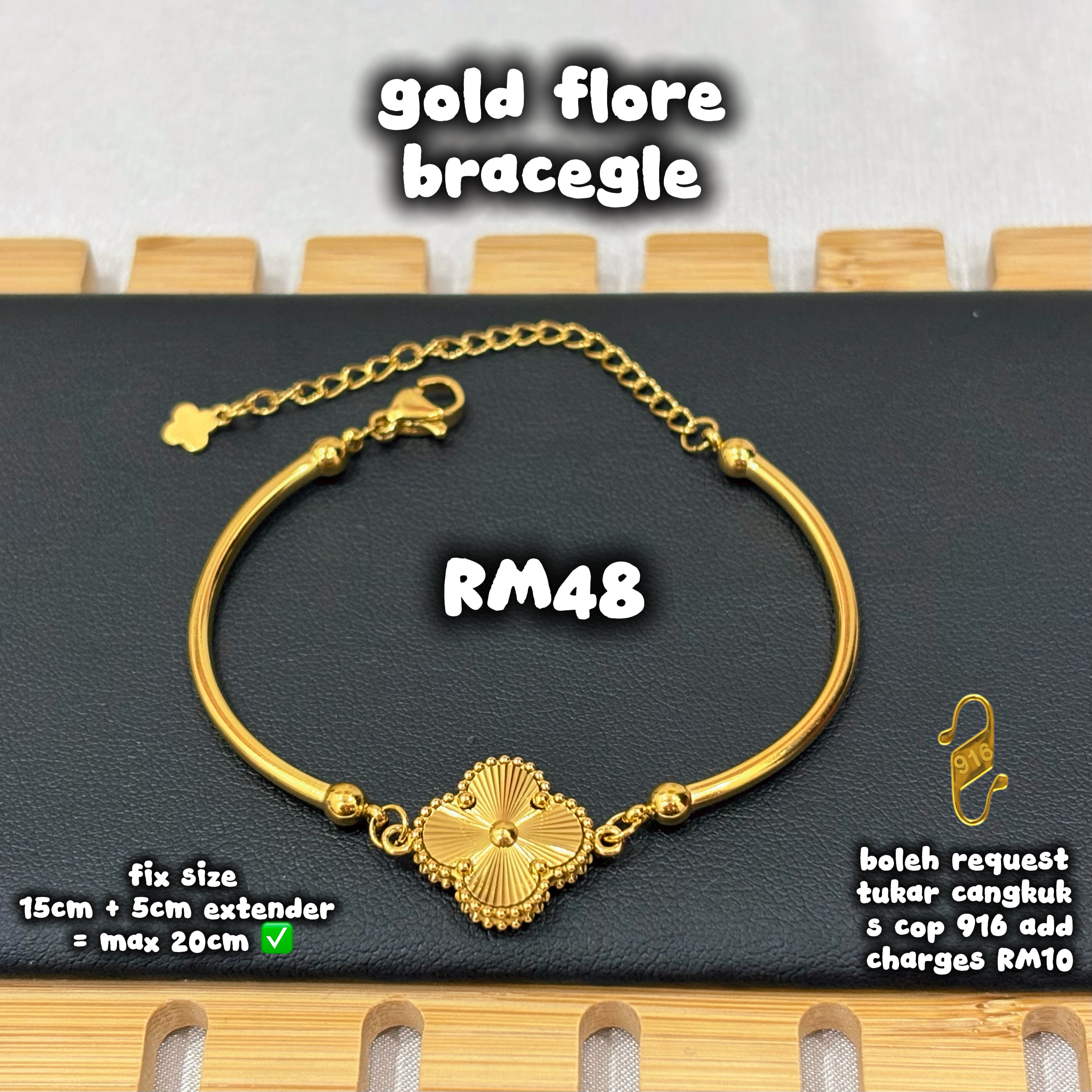 Fix length bracelet
