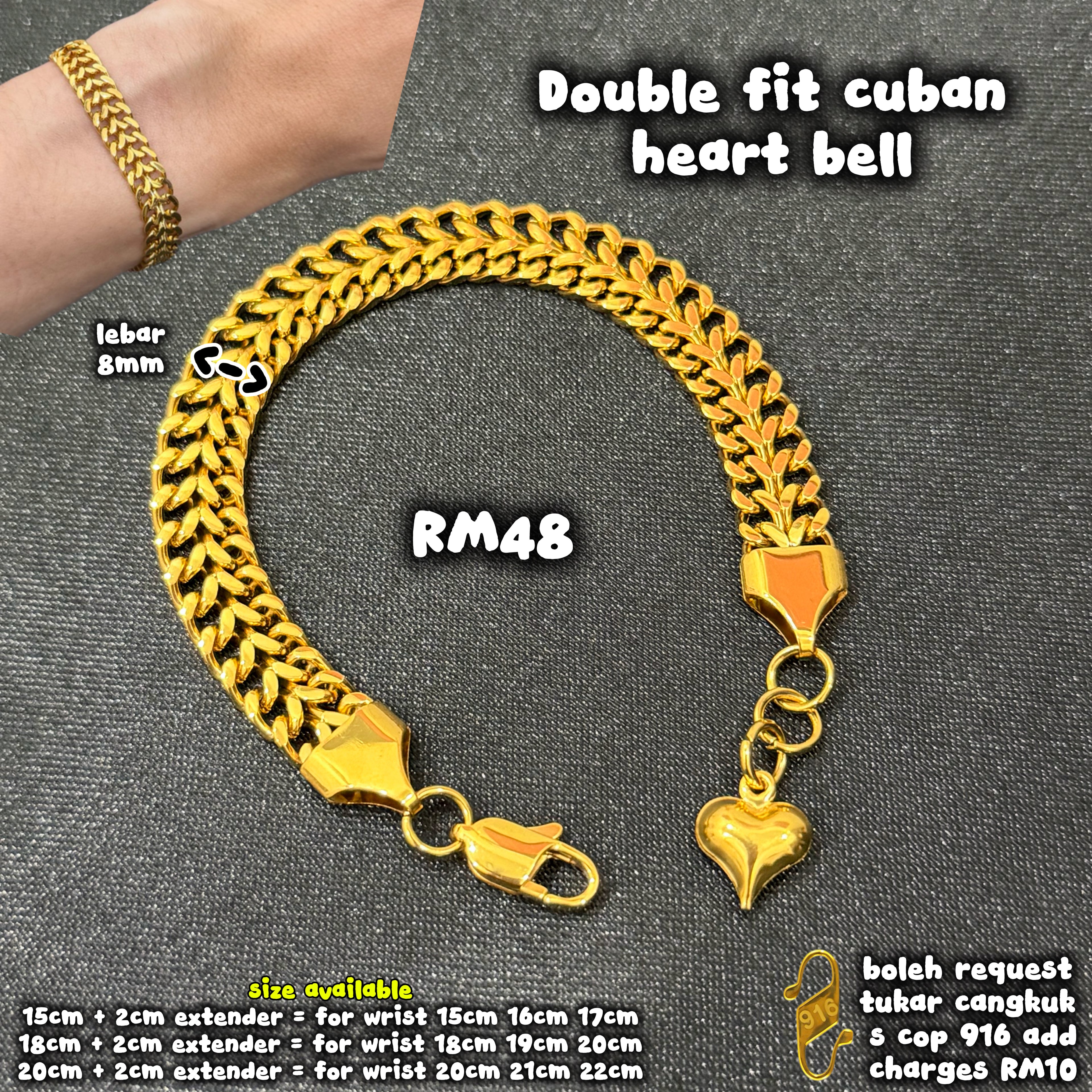 Cuban bracelet