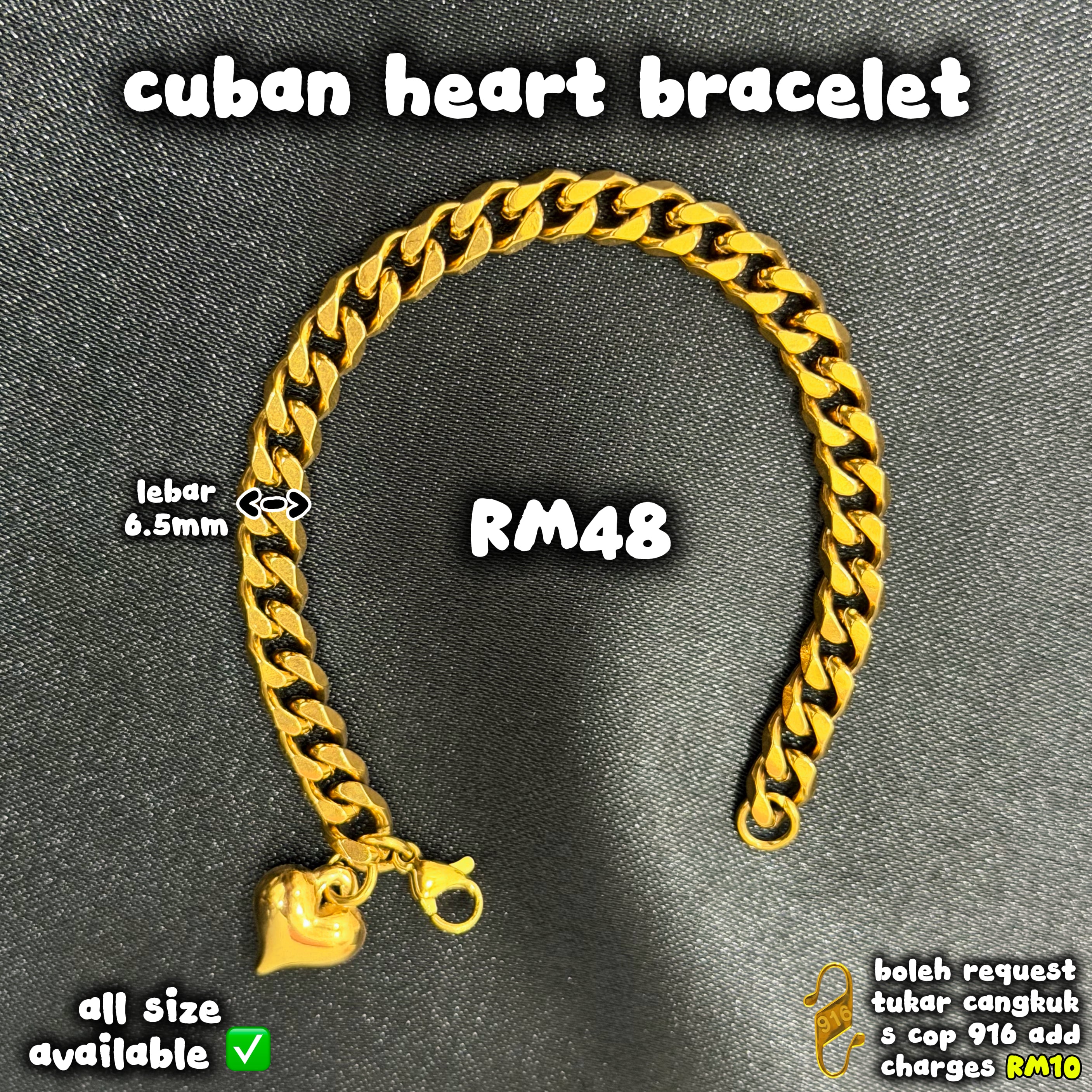 Cuban bracelet