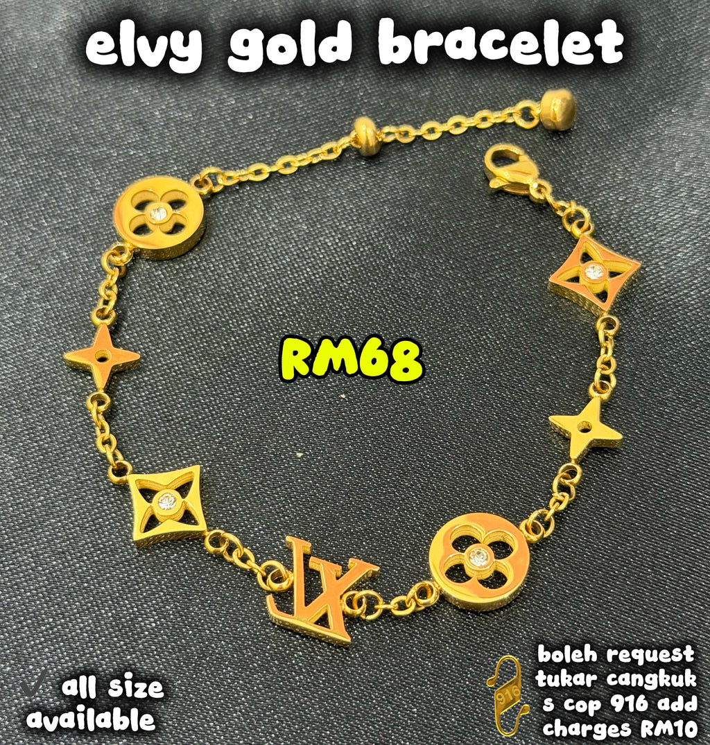 Elvy gold bracelet