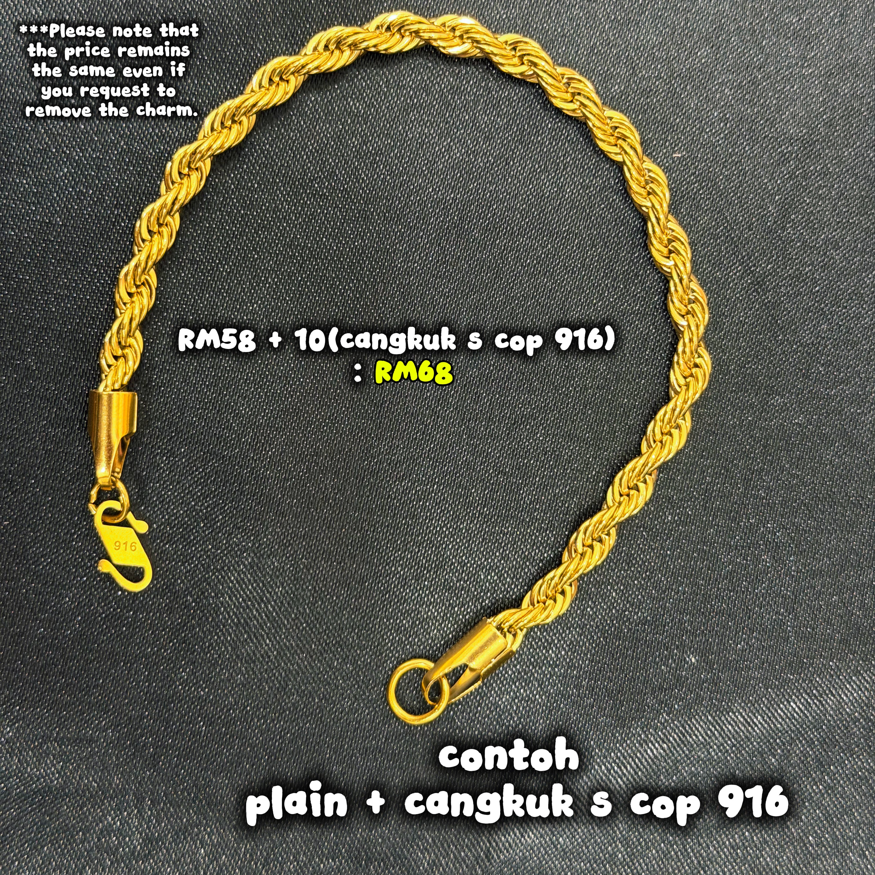 Rhia charm bracelet