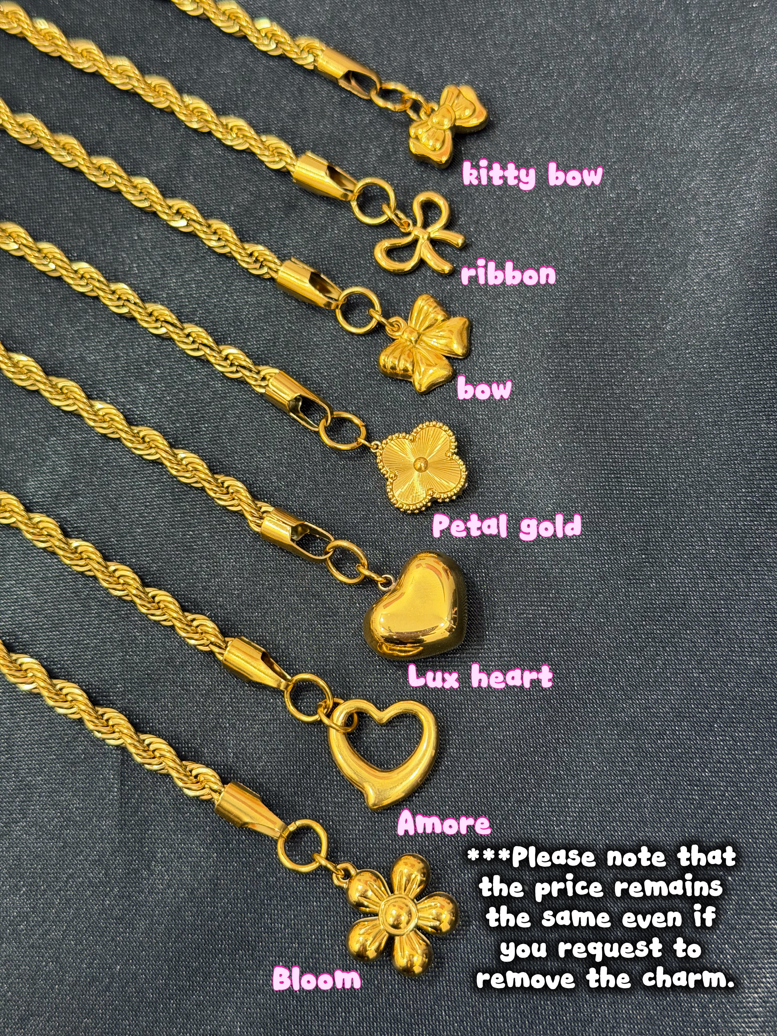 Rhia charm bracelet